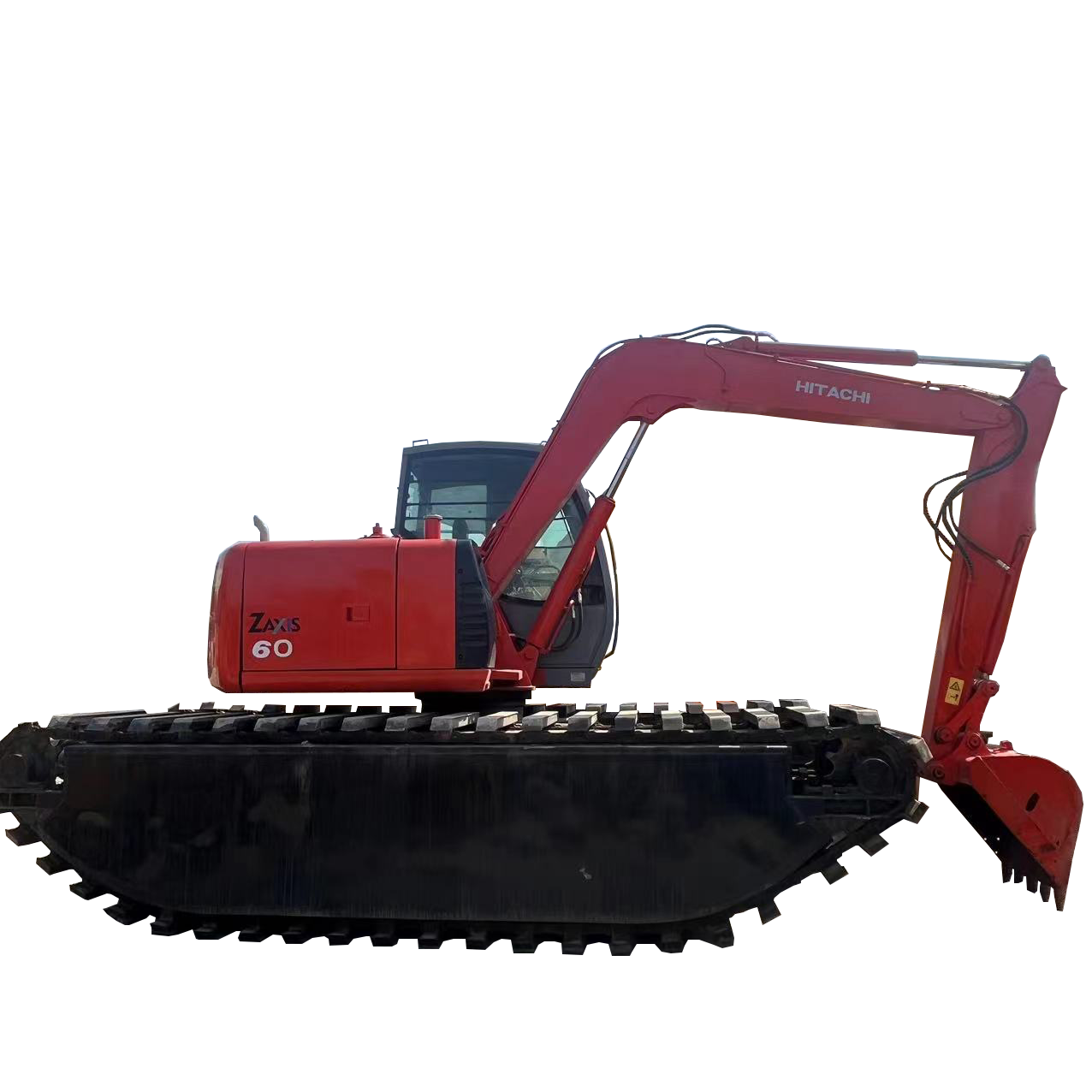 Hot sale Amphibious Good hitachi zx60 used crawler excavator boat digging excavator 6TON digger for river construction work