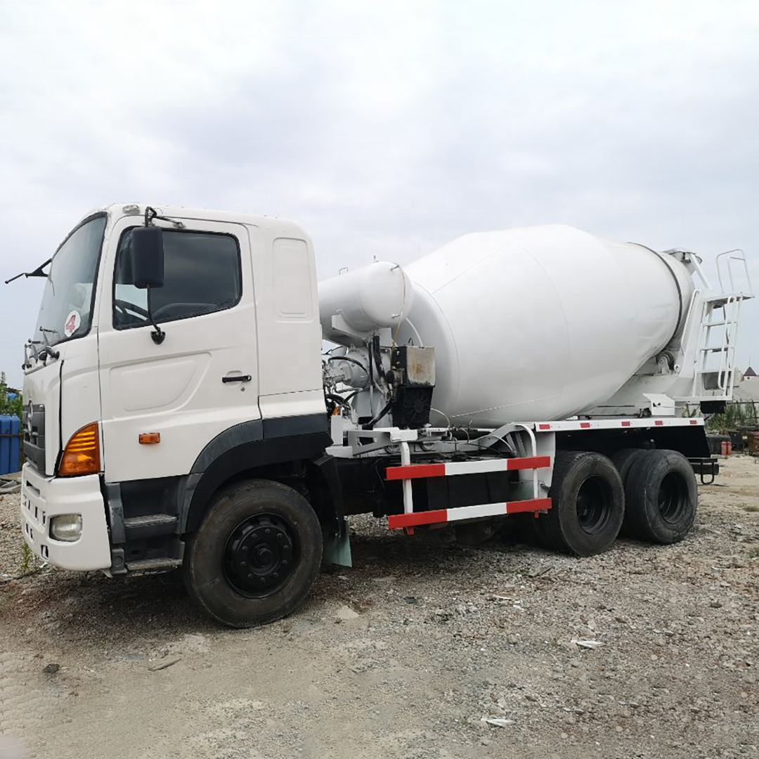 Hot sale good condition original hino used concrete mixer truck 700 14.5ton cheap price sale