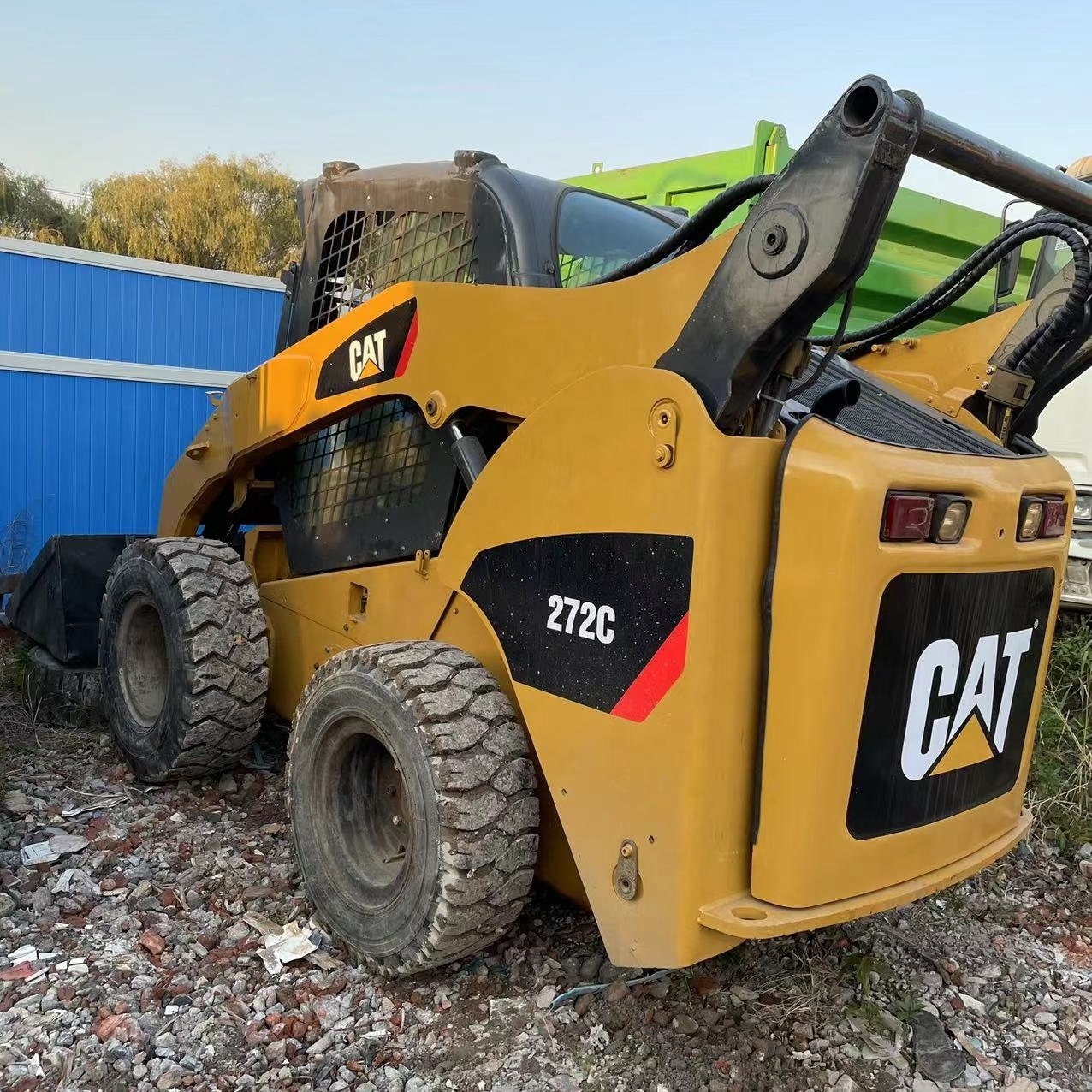 original cat used mini loader, 272c skid steer loader for sale