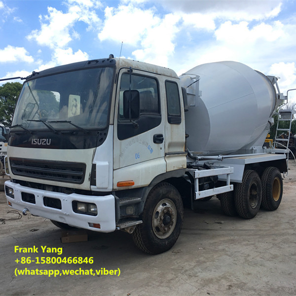 used Japan isuzu concrete mixer truck second hand mixer truck prices isuzu