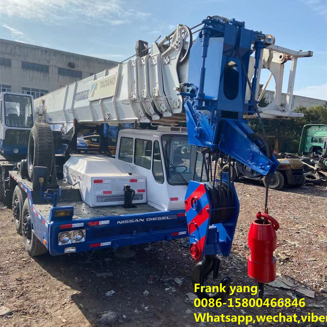 low price used 50 TON TADANO TG500E truck mounted crane