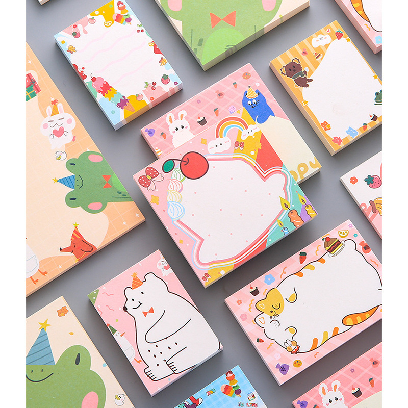 Custom Printing School Office Kawaii Stationery shop index card electronic memo note paper