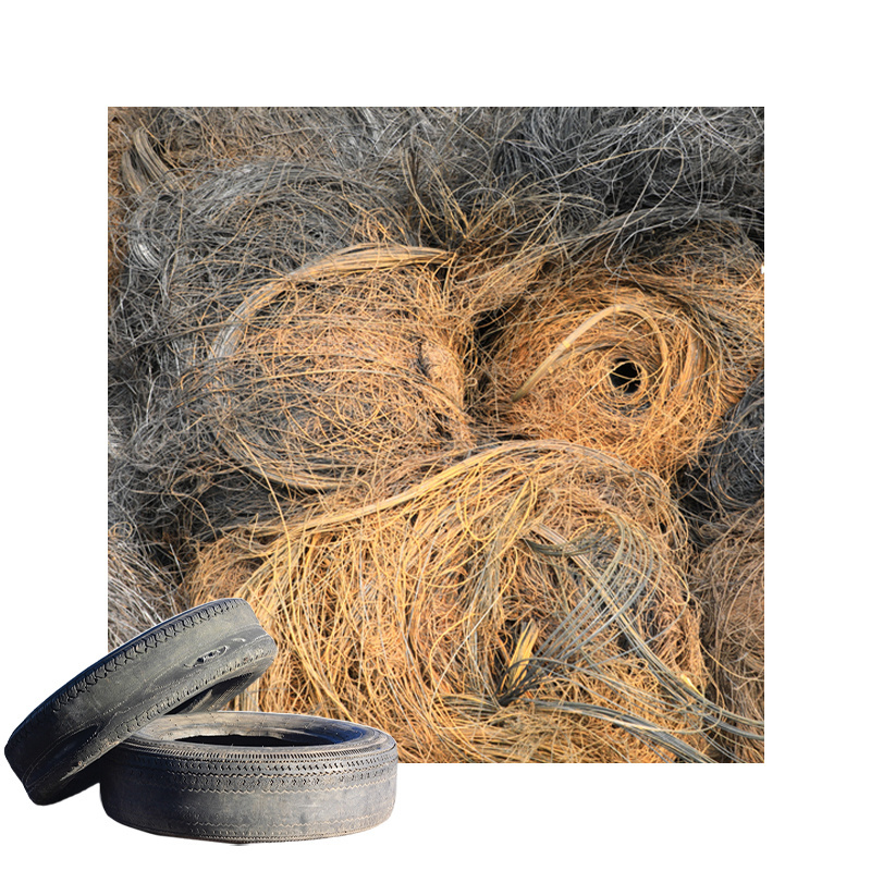 Hot Selling Eco-friendly Tire Steel Wire with Scrap Obtained During Shredding Process of Waste Tires