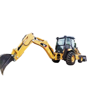 4x4 used Caterpillar 420F 420E backhoe loader for sale, cheap used CAT 420 backhoe at low price