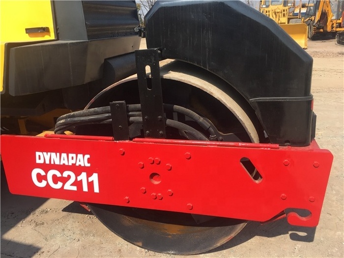 Working condition Used Dynapac Drum Road Roller CA602D Second-hand Compactor CC211/CA602D in superior condition