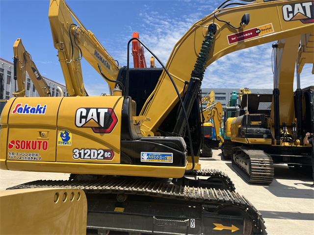 Caterpillar used cheap Japan 312D crawler excavator, Japan CAT earth-moving shovel 12 ton 312D 312D2 312D2GC in Shanghai China