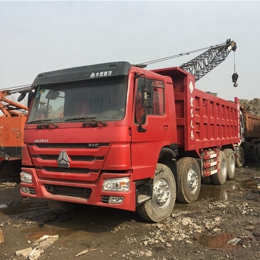 Uesd SINOTRUK 6x4 336 371 hp 20 25 ton 16 20 Cubic Meters HOWO Dump Tipper Truck 10 Wheeler Trucks