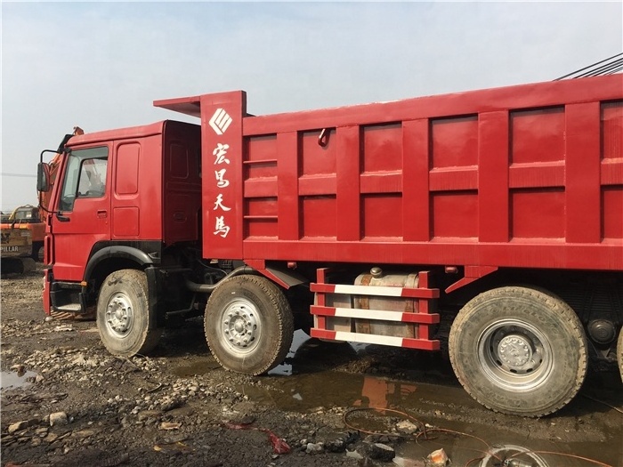 Uesd SINOTRUK 6x4 336 371 hp 20 25 ton 16 20 Cubic Meters HOWO Dump Tipper Truck 10 Wheeler Trucks