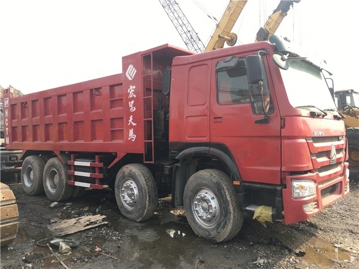 Uesd SINOTRUK 6x4 336 371 hp 20 25 ton 16 20 Cubic Meters HOWO Dump Tipper Truck 10 Wheeler Trucks