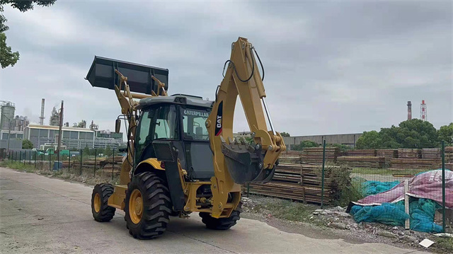 4x4 used Caterpillar 420F 420E backhoe loader for sale, cheap used CAT 420 backhoe at low price