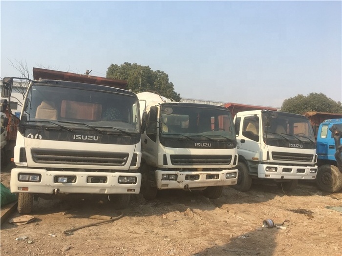 Low price used/second hand  isuzu cxz81q  dump truck in china  for hot sale