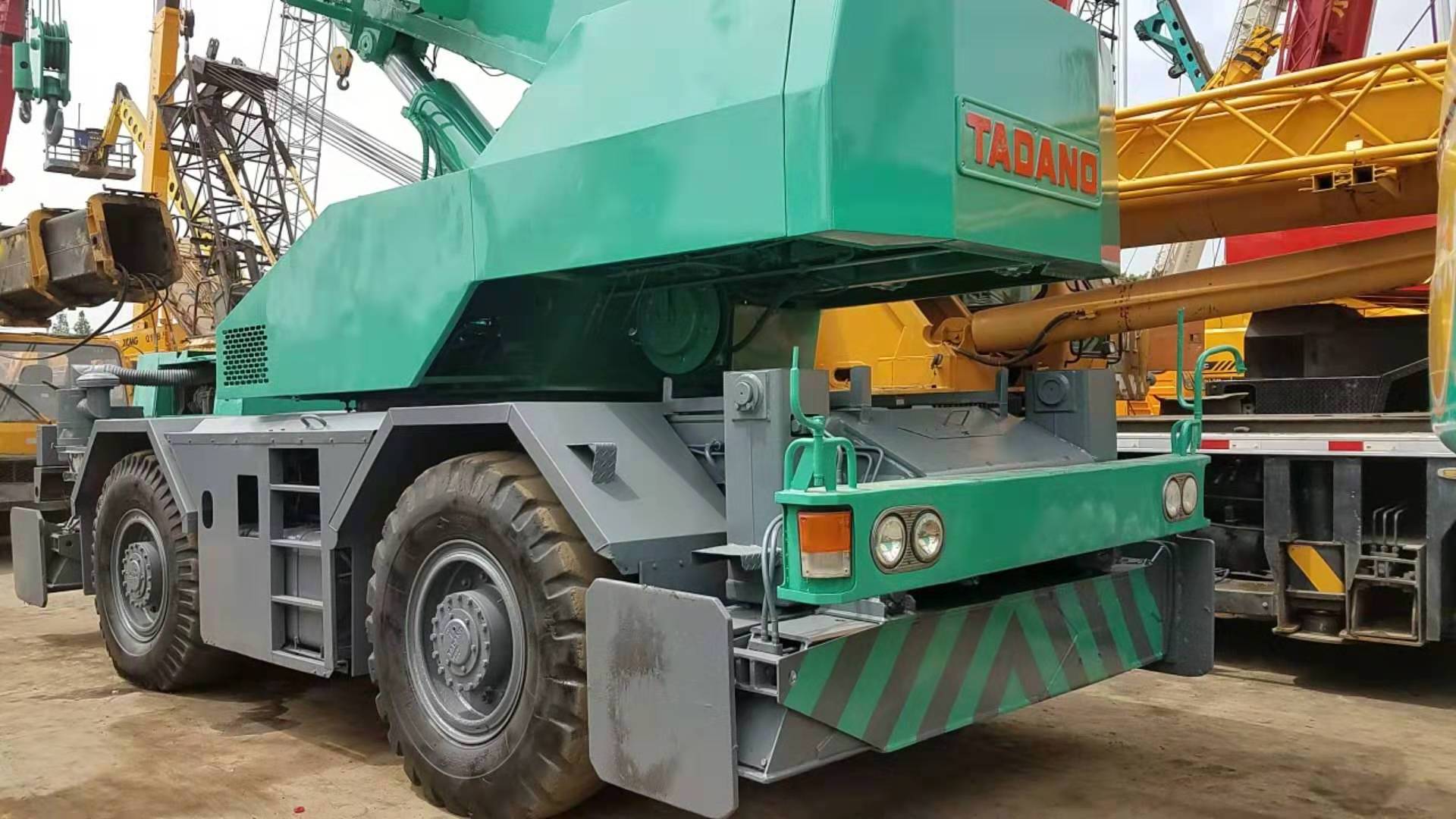 TADANO TR-500EX TR-250M 25T TR-300M 30T 50T ROUGH TERRAIN CRANE IN USED CONDITION TADANO 50 TONS RT CRANE FOR SALE