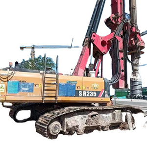 Second hand/Used SR235 SR235R c10 sany SR155 Sr285 SR360 rotary piling machine/drilling rigs for sale