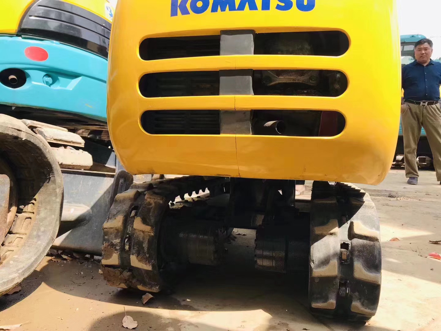 used original Japan Komatsu pc01 excavator