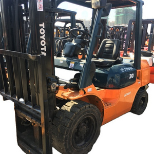 Second hand forklift Toyota 7fd30 diesel forklift FD30 3t diesel lifter for sale