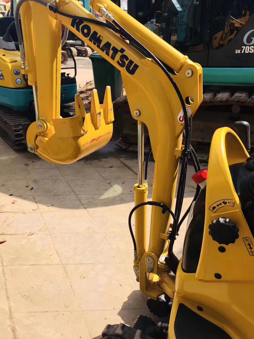 used original Japan Komatsu pc01 excavator