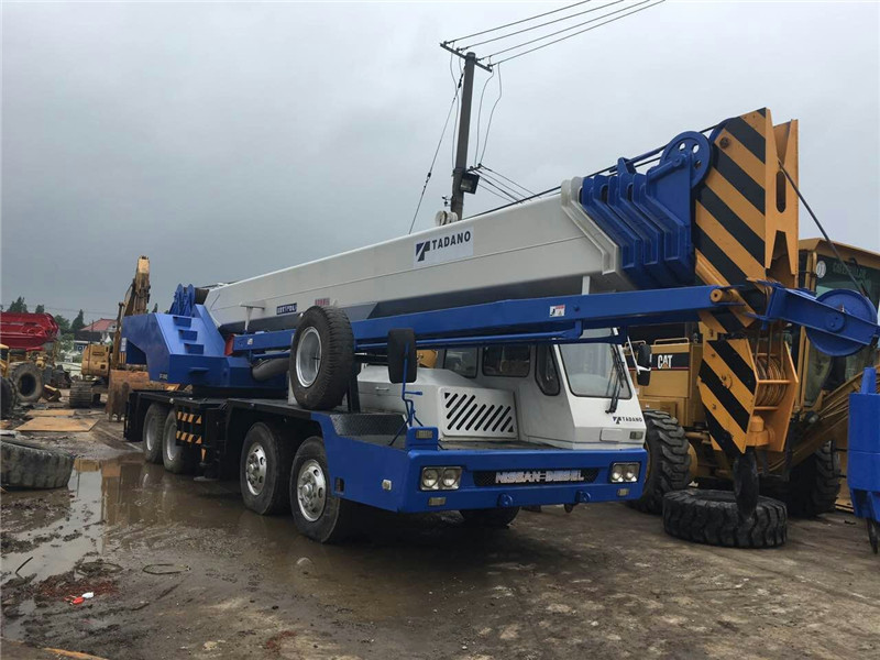 all terrain crane Japan original TADANO GT-550E 55 tons used all terrain crane very good condition for sale used terrain crane