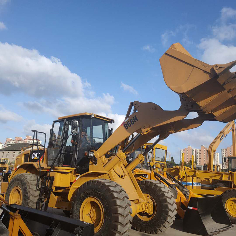 Good price Japan Original 966 Caterpillar 5 ton Wheel Loader,Powerful Used hydraulic CAT 966H 966G 966C 966F Loaders