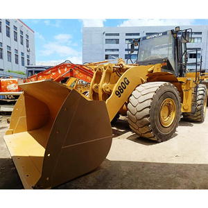 used Large loading equipment Caterpillar 980G used tyre loader for cheap sale CAT 980G 980F Loader for sale