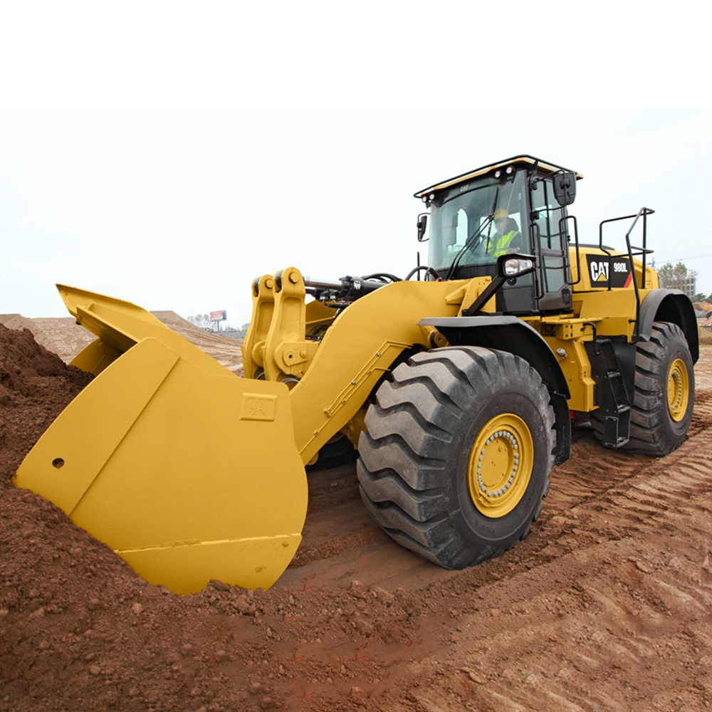 used Large loading equipment Caterpillar 980G used tyre loader for cheap sale CAT 980G 980F Loader for sale