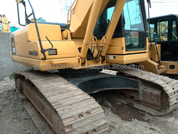 Japanese brand  komatsu PC200-6 PC 200 used Excavators