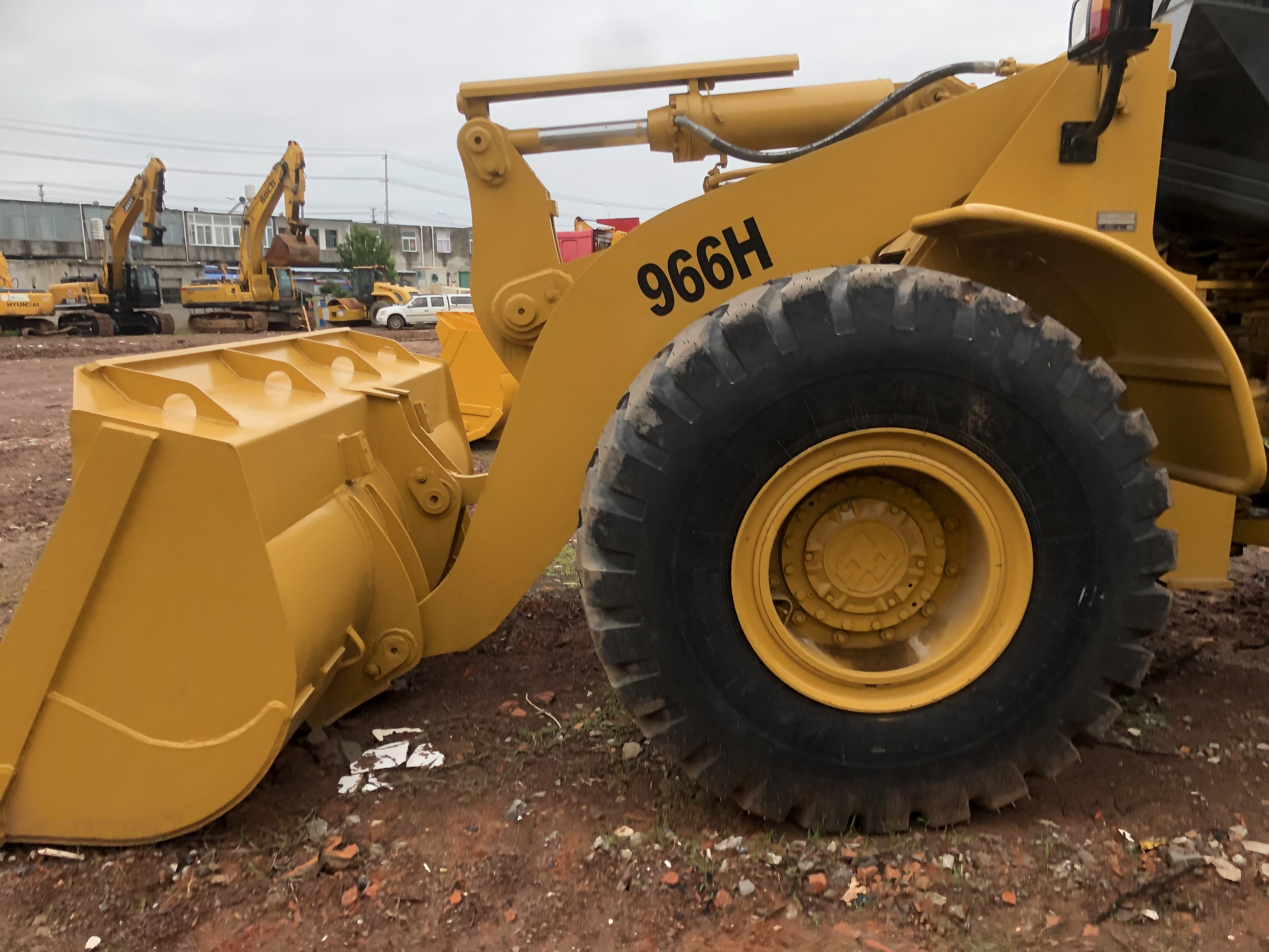 Low Price Used 950 966 966G 966H Front Wheel Loader used backhoes cat 420 tractor backhoe loader