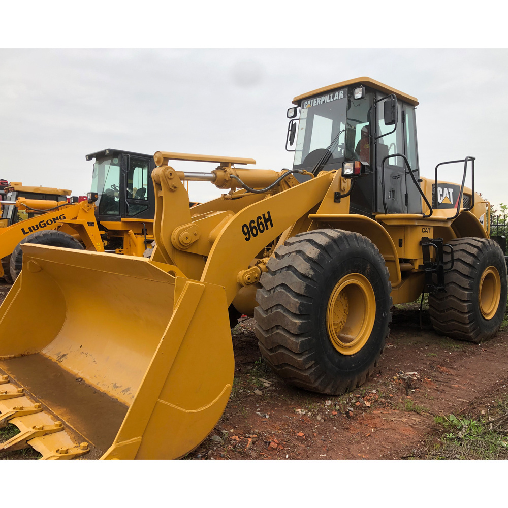 Used Loaders Cat Caterpillar 966 966H 966F2 Backhoe Wheel Loader Provided Front Loader