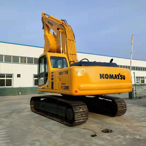 Japanese brand  komatsu PC200-6 PC 200 used Excavators