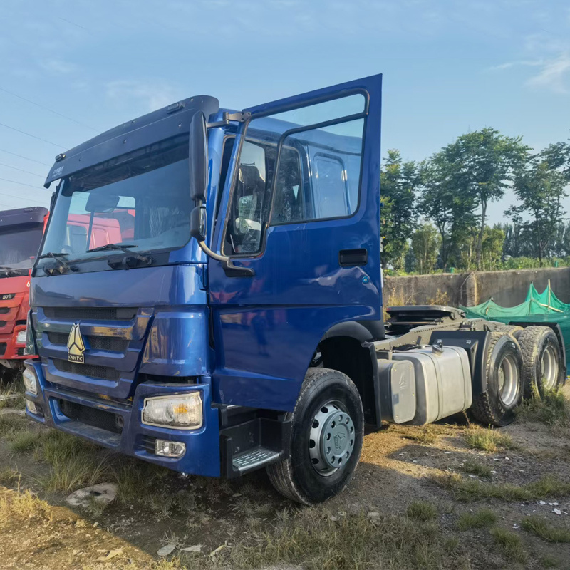 Used Sinotruk Howo 6x4 371hp 420hp Tractor Truck Head Unit For Sale