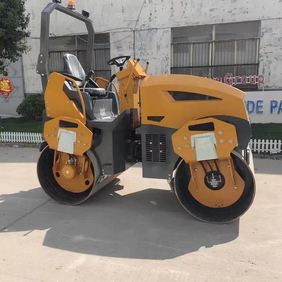 cheap price Storike 5 Ton 6 TonDiesel Vibratory Double Drum Compactor Asphalt Rollers Of Road Roller