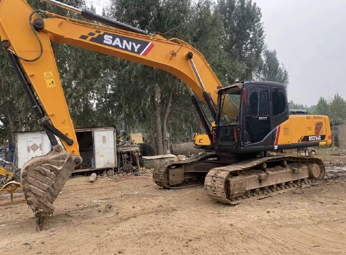 used 20 ton excavator used sany excavator SY215C with ISUZU engin used sany SY215C excavator for sale