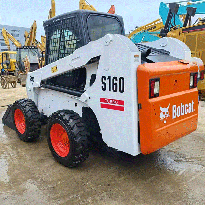 Used Mini Skid Steer Loader Bobcat s450 s300 s160 bobcat mini loader s160 skid steer loader