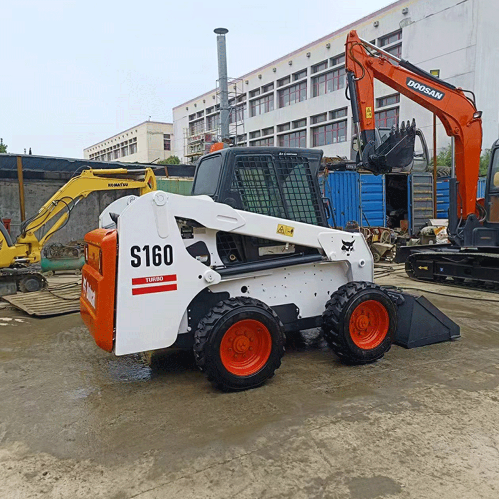 Used Mini Skid Steer Loader Bobcat s450 s300 s160 bobcat mini loader s160 skid steer loader