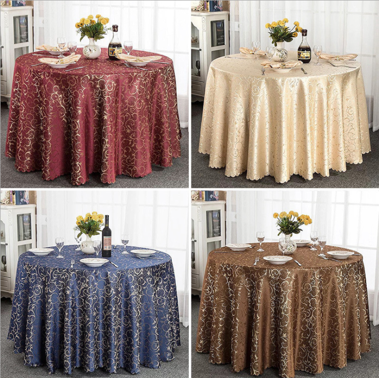 Satin Tablecloth Floral Pattern Wholesale Lace Tablecloth Rectangle Table Cloth For Wedding Party Macrame Table Cloth