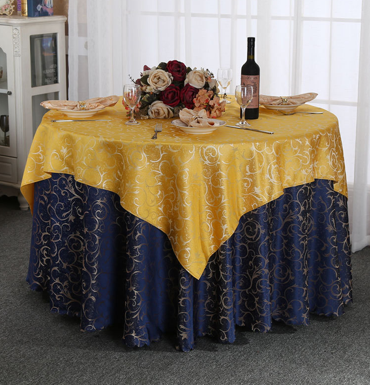 Satin Tablecloth Floral Pattern Wholesale Lace Tablecloth Rectangle Table Cloth For Wedding Party Macrame Table Cloth