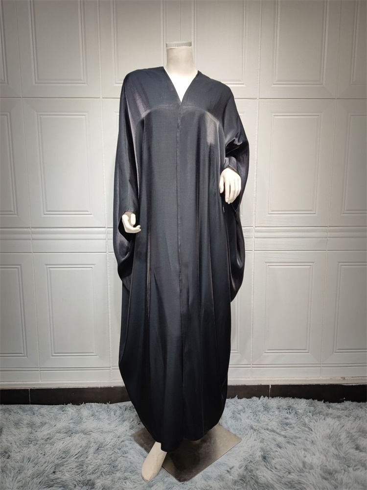 white muslim wedding elegant islamic women abayas black 2023 de dubai turkey dress with hijab