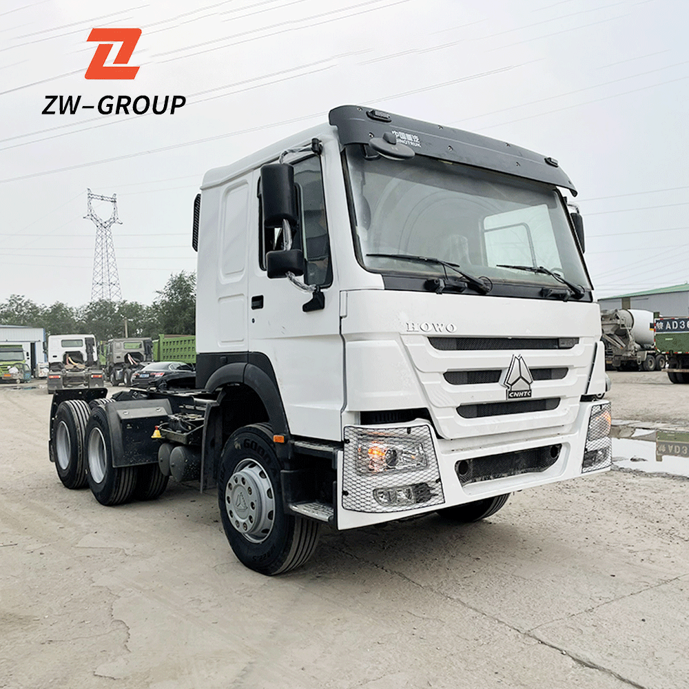 Heavy duty SINOTRUK A7 T7 truck trailer HOWO 371hp- 420 hp 6X4 Tractor Truck for sale