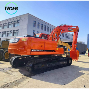 made in korea Second-hand 20ton DooSan dx225 crawler excavator machine for Zimbabwe