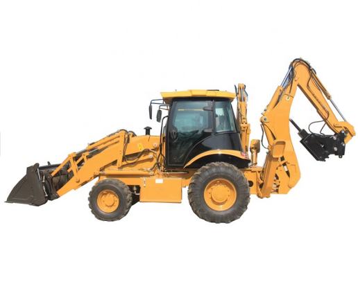 EPA/EURO 5 8 Ton Multifunctional Luxurious Type C WZ40-30C backhoe loader machinery with 4 in 1 bucket on sale