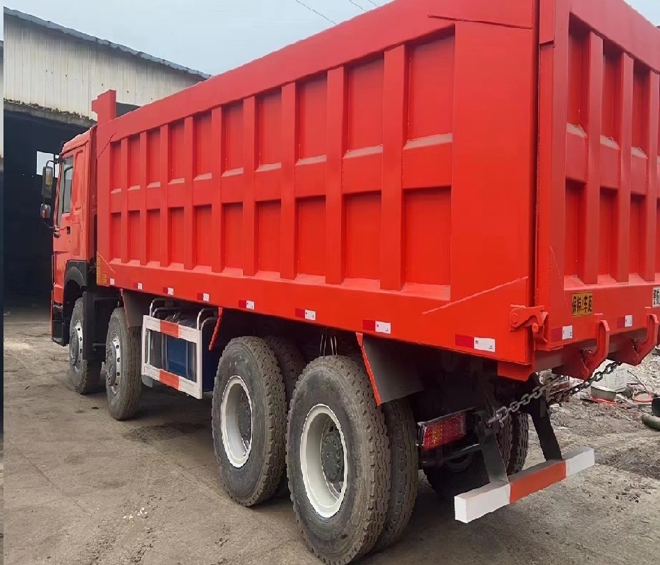 Shacman Sinotruck Beiben Jac Faw Used Howo Dump Truck Tipper Truck   6x4 8x4 Diesel Clearance Engine