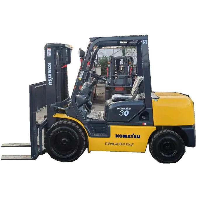 Secondhand komatsu Forklifts FD30 Good condition used Forklifts komatsu FD30 for sale