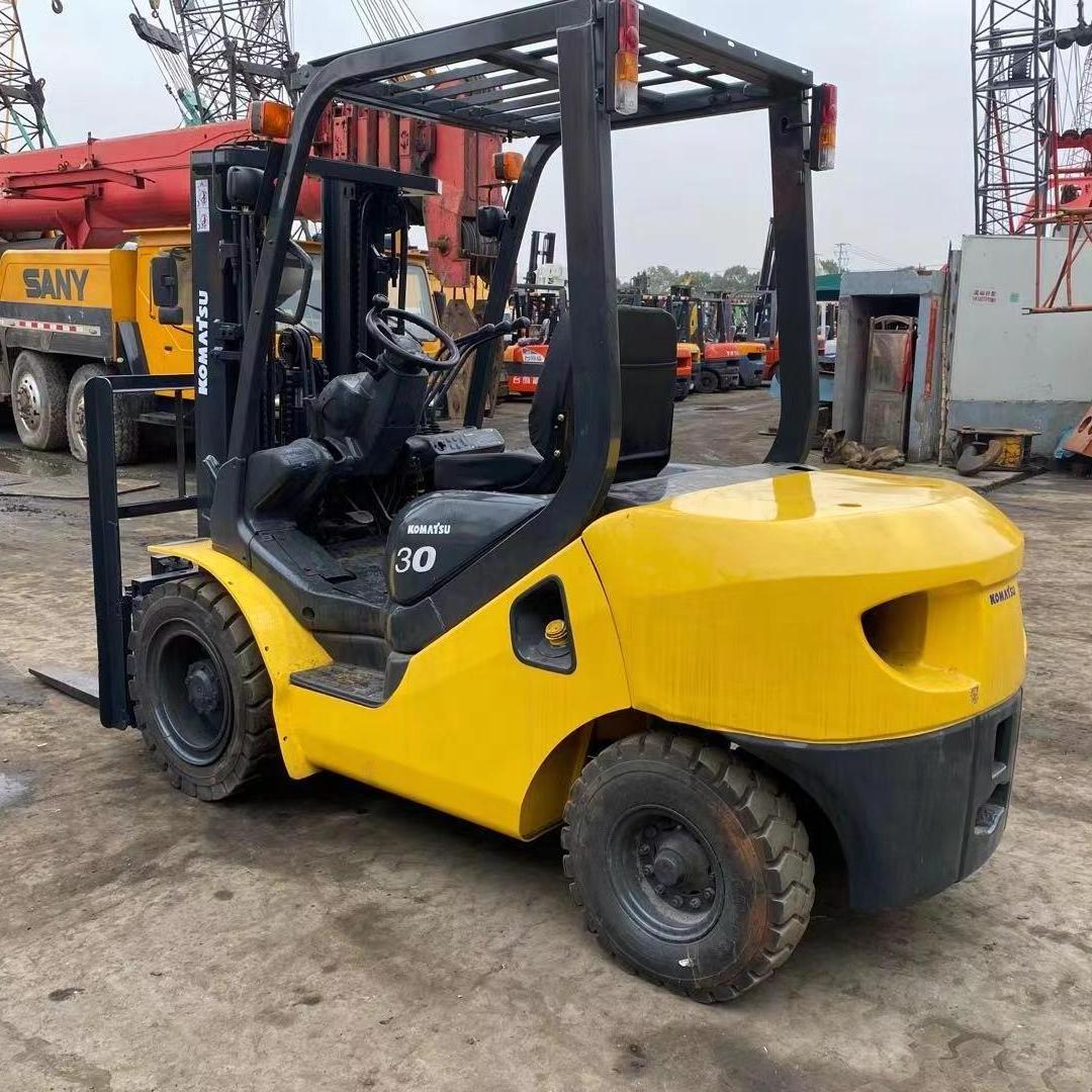 FD30 Second hand KOMATSU forklift FD30 FD80 Used 3 ton Komatsu FD30 diesel Forklift for sale