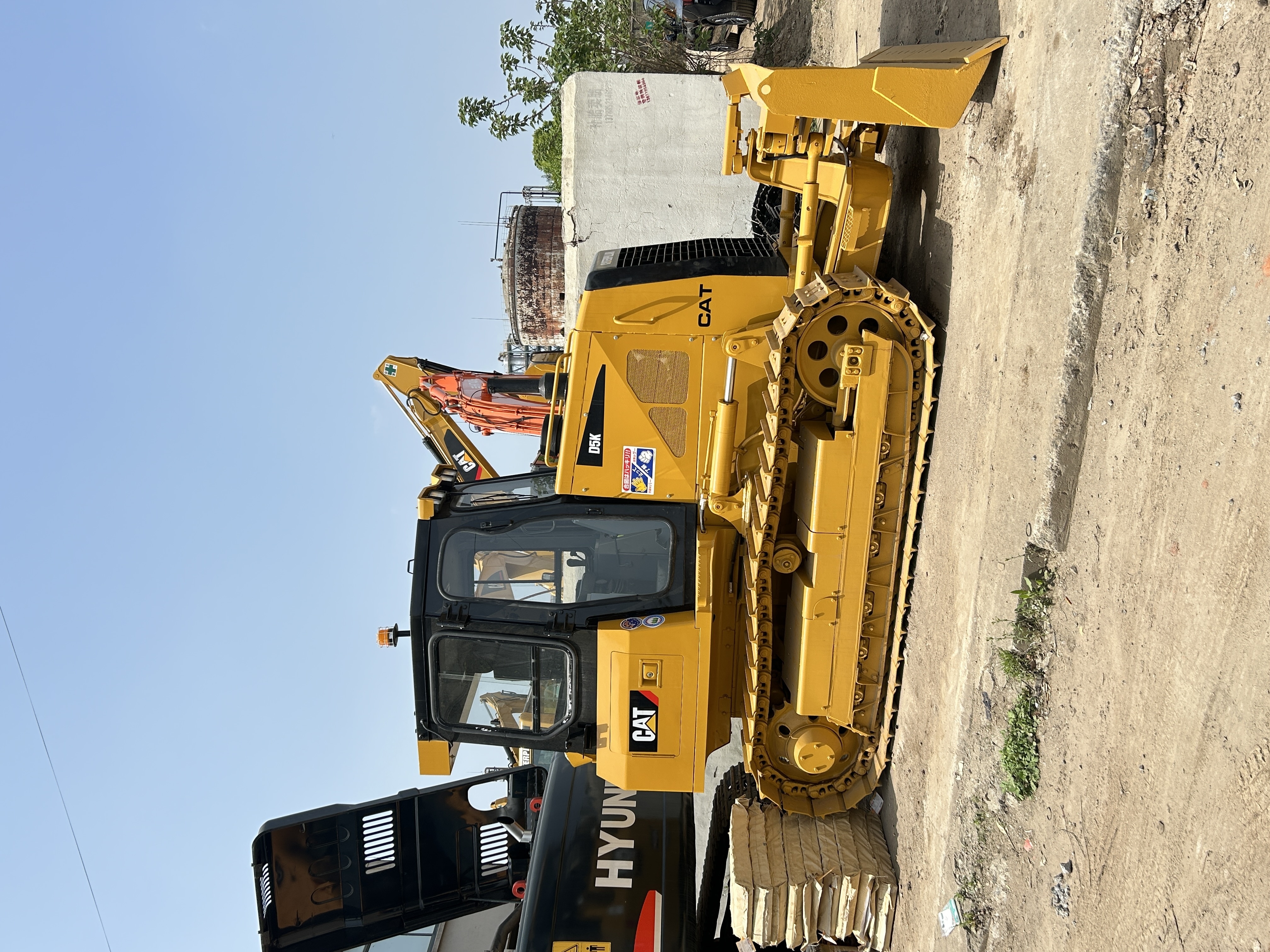 Great Working Performance Original USA Made Used Caterpillar D5K Bulldozer Secondhand Dozer CatD5K