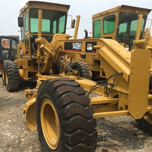 Secondhand Used Powerful Condition Original Cat 140H Wheel l Motor Grader Sale in ASIA AFRICAN