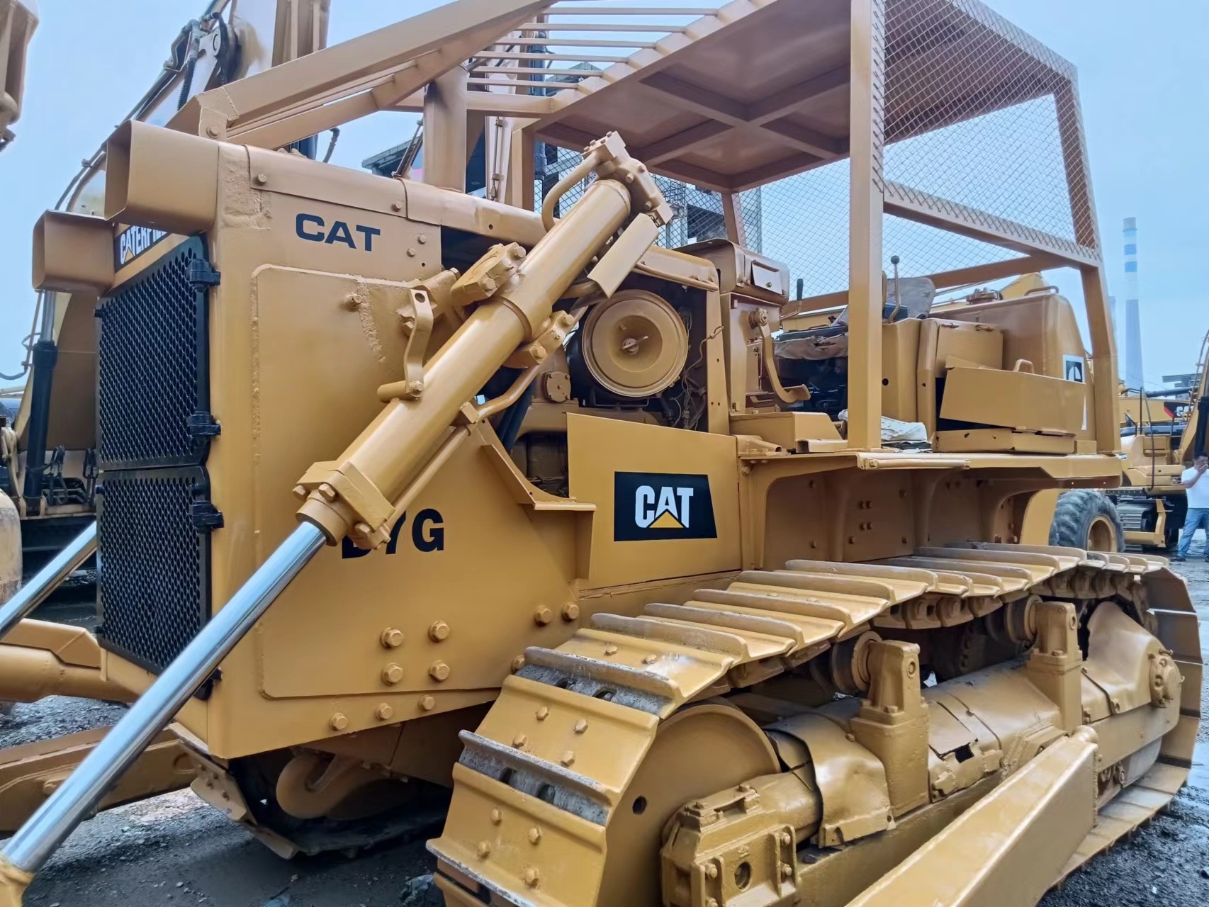 Second hand Caterpillar Used D7G With Winch for sale USED CAT BULLDOZER D6G D7G D7R On Sale at Low Price