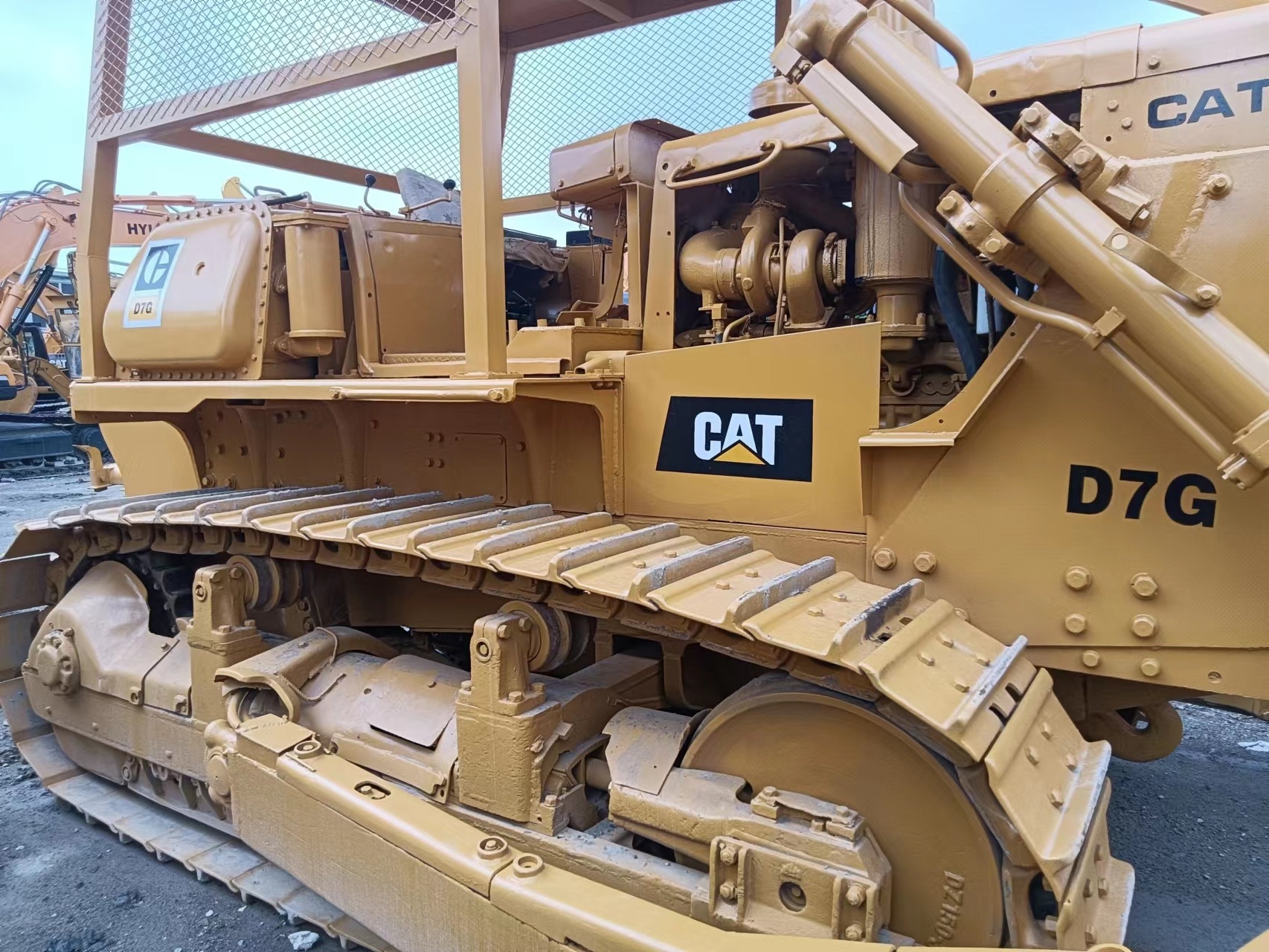 Second hand Caterpillar Used D7G With Winch for sale USED CAT BULLDOZER D6G D7G D7R On Sale at Low Price