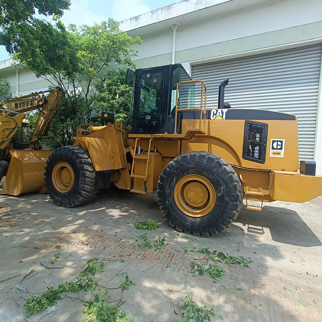 Used cat 950H wheel loader made in japan caterpillar 950 950c 950G 950F 950E 5 ton payload construction earth-moving farm work