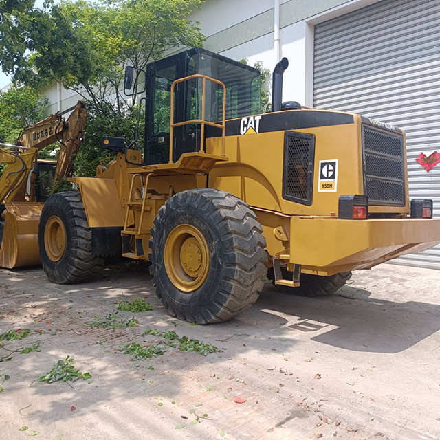 Used cat 950H wheel loader made in japan caterpillar 950 950c 950G 950F 950E 5 ton payload construction earth-moving farm work