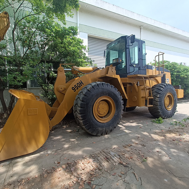 Used cat 950H wheel loader made in japan caterpillar 950 950c 950G 950F 950E 5 ton payload construction earth-moving farm work