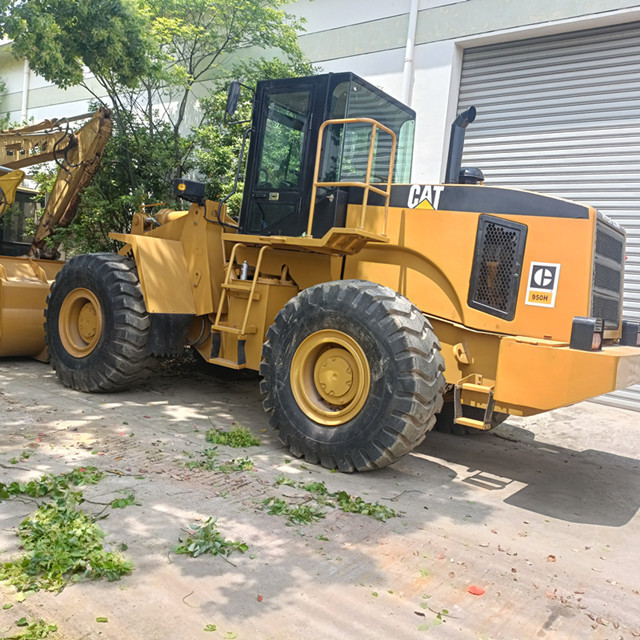 Used cat 950H wheel loader made in japan caterpillar 950 950c 950G 950F 950E 5 ton payload construction earth-moving farm work